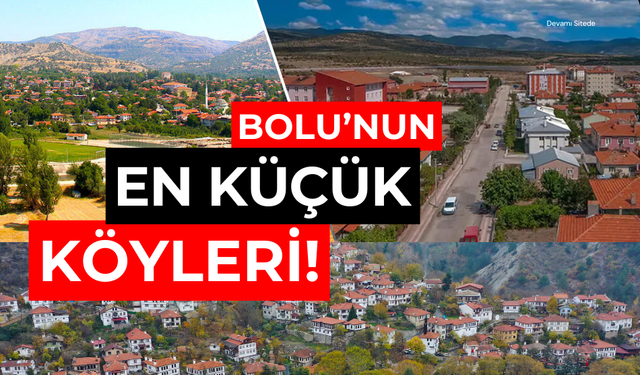 Bolu’nun en küçük köyü, 16 nüfuslu Çapar oldu!