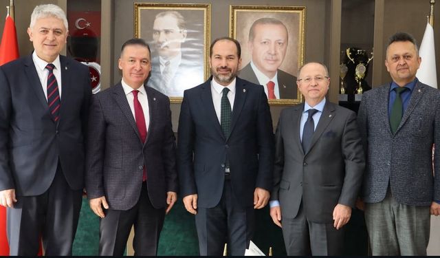 İBV vakfından yeni İl Müdürü Turan’a ziyaret