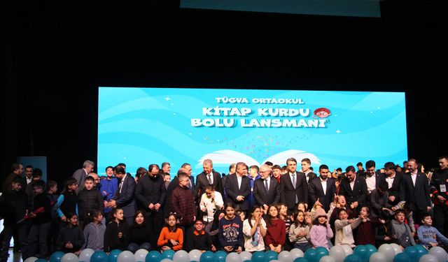 TÜGVA’nın kitap okuma seferberliği, Bolu’da başladı!