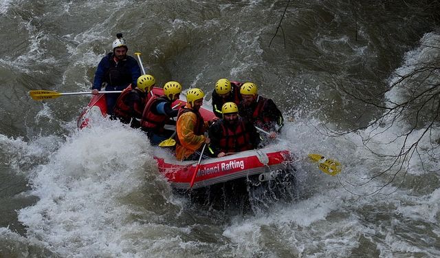 Düzce'de, rafting sezonu başladı!