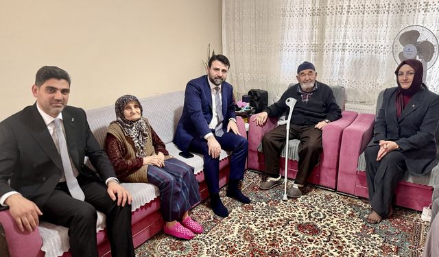 AK Parti Karabük heyetinden ev ziyareti