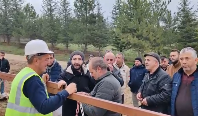 Bolu’da, TOKİ mağdurları isyan etti