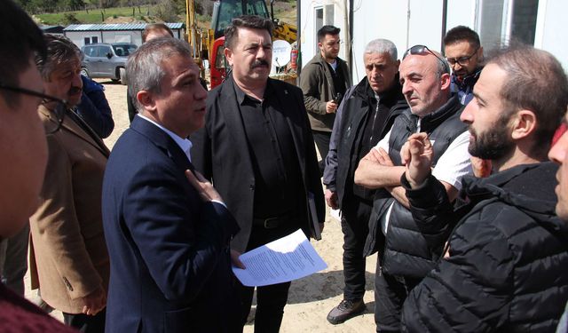 Bolu’da, TOKİ sorunu çözüldü; hak sahipleri teslim sözünü aldı