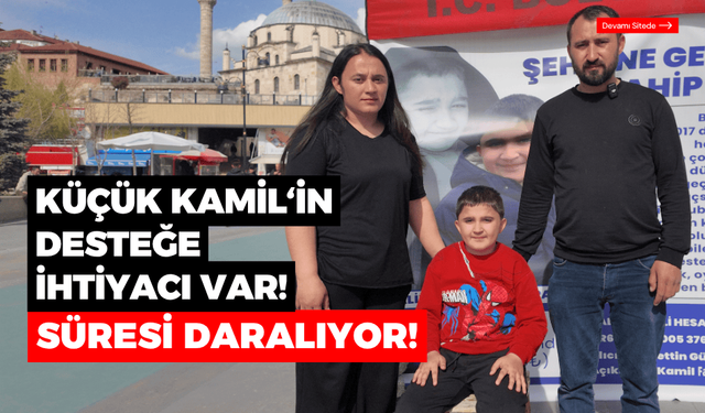 9 yaşındaki DMD kas hastası Kamil, desteklerinizi bekliyor