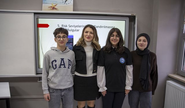 Bolu'da lise öğrencileri bir ilki başardı! Ailelerin içi daha rahat olacak!