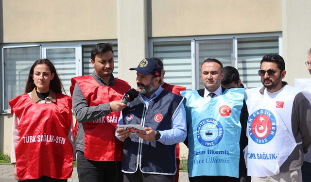 Bolu'da, hastane yönetimine sert tepki: "Sendikaya alet ettiler!"