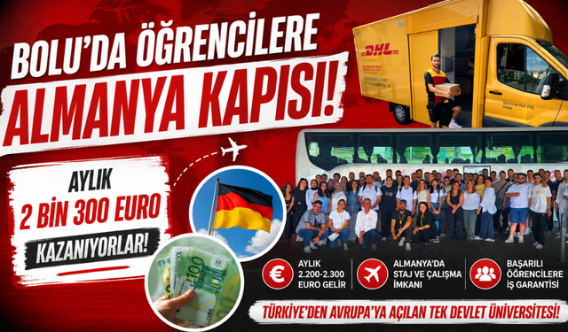 Bolu’da öğrencilere Almanya kapısı: “Aylık 2 bin 300 euro kazanıyorlar”