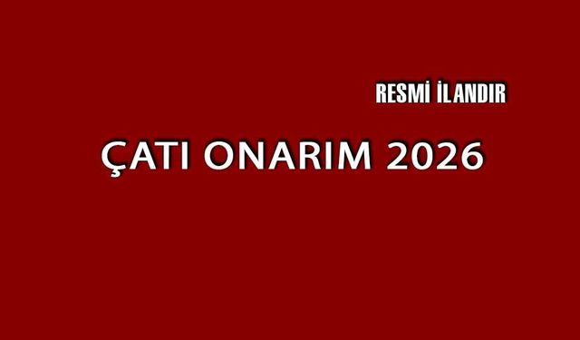 ÇATI ONARIM 2026