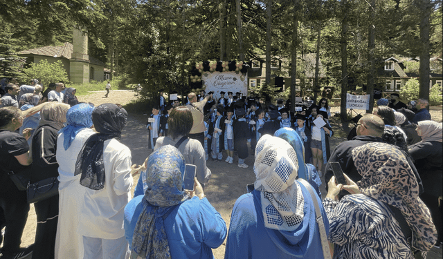 Gölcük Tabiat Parkı mezun öğrencileri ve ailelerini ağırladı
