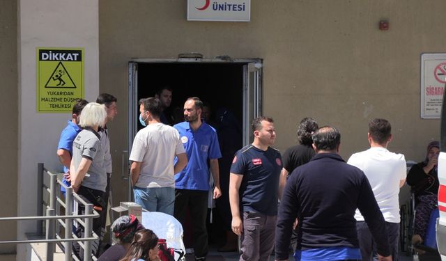 Hastane'de kimyasal madde paniği: 9 kişi etkilendi