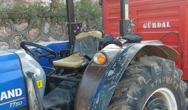 Traktörün hidrolik sistemine sıkışan çiftçi hayatını kaybetti