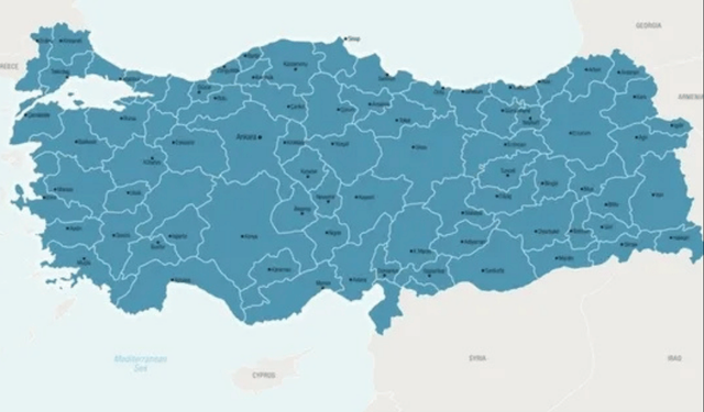 Türkiye'nin haritası değişiyor! 25 ilçe il oluyor