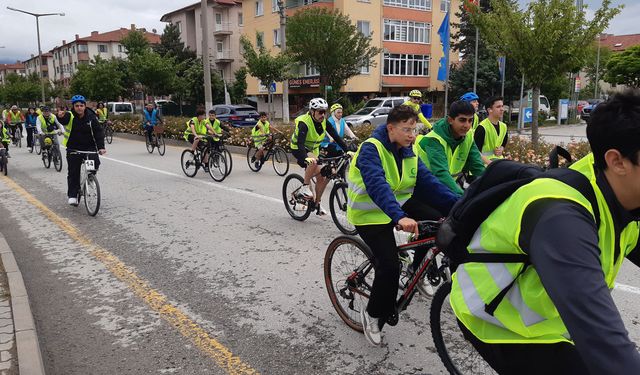 Bolu’da Yeşilay Bisiklet Turu tamamlandı