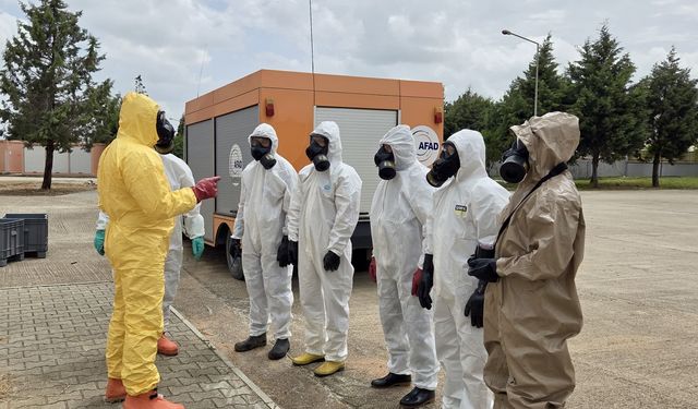 Akkuyu NGS gönüllü arama kurtarma ekibi AFAD eğitimlerini tamamladı