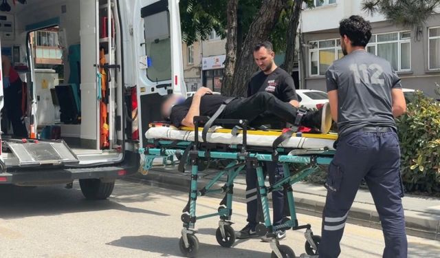 Bolu'da alkollü şahıs, düşerek kendisini yaraladı