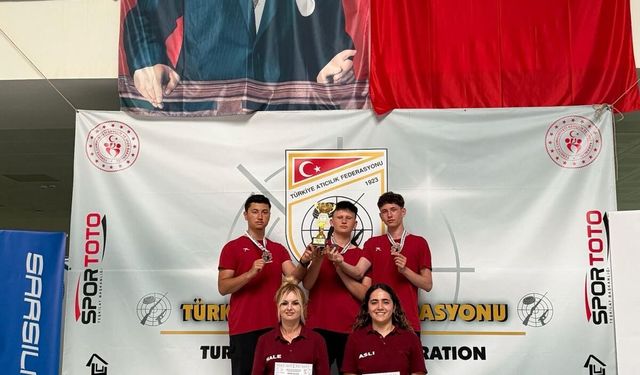 Bolu’nun genç atıcılarından büyük başarı