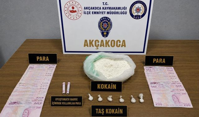 Düzce'de uyuşturucu operasyonu: 1 tutuklama
