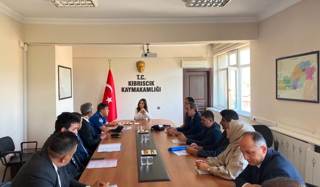 Kıbrıscık’ın yeni Kaymakamı Feyza Yılmaz mesaiye hızlı başladı