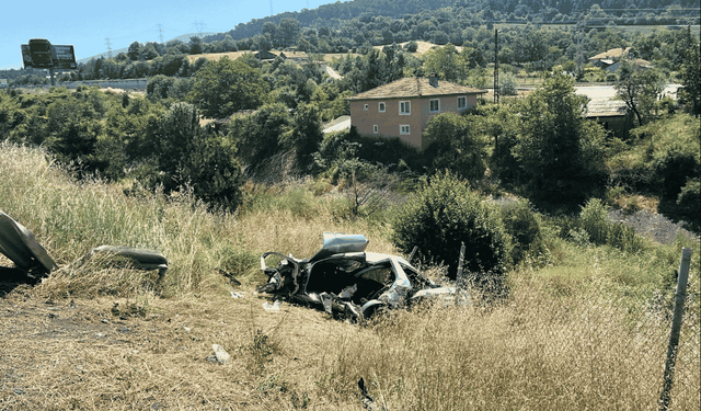 TEM otoyolunda feci şekilde can verdi