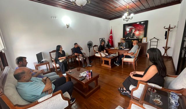 BOLU GAZETECİ VE YAZARLAR DERNEĞİ’NDEN ERAT’A ZİYARET