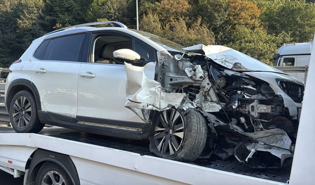 Bolu Dağı Tüneli kesiminde trafik kazaları ulaşımı aksattı