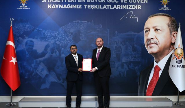 AK Parti Genel Merkezinden yeni başkan ataması