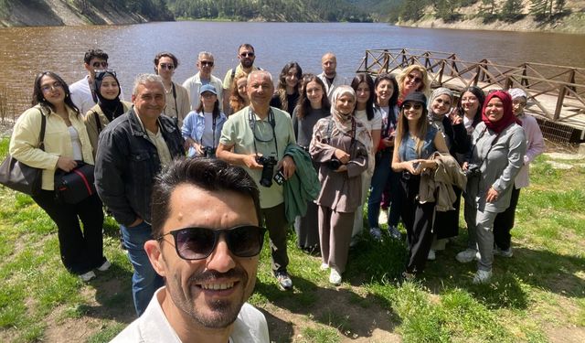 Bolu’da fotoğraf tutkunları sahada!