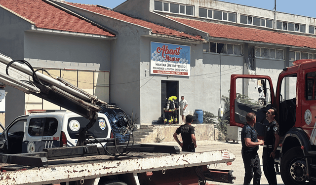 İlaçlama dumanını yangın zanneden vatandaşlar ekipleri harekete geçirdi