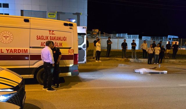 Otomobilin çarptığı yaya hayatını kaybetti