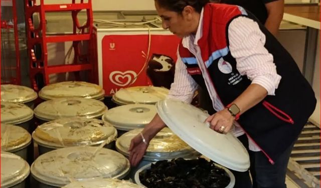 Bolu’da 650 kilogram bozuk midye yakalandı!