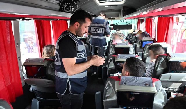 Bolu’da aranan şahıslara yönelik denetim