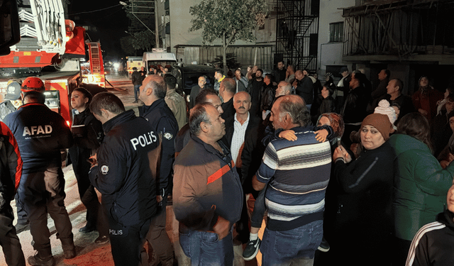 Korku dolu gece, mahalleli sokağa döküldü