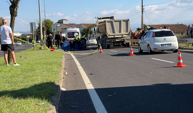 Düzce'de motosiklet kazası:sürücü hayatını kaybetti