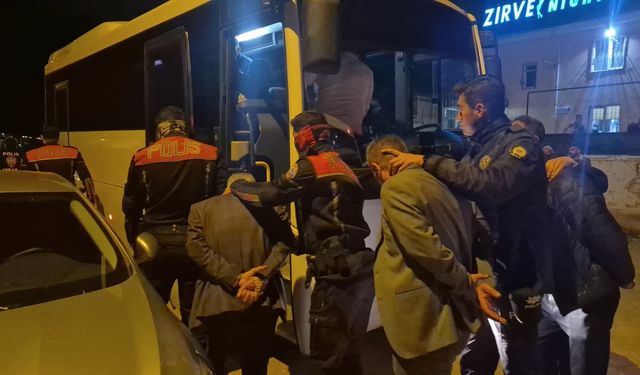 Eğlence mekanlarına operasyon: 68 gözaltı
