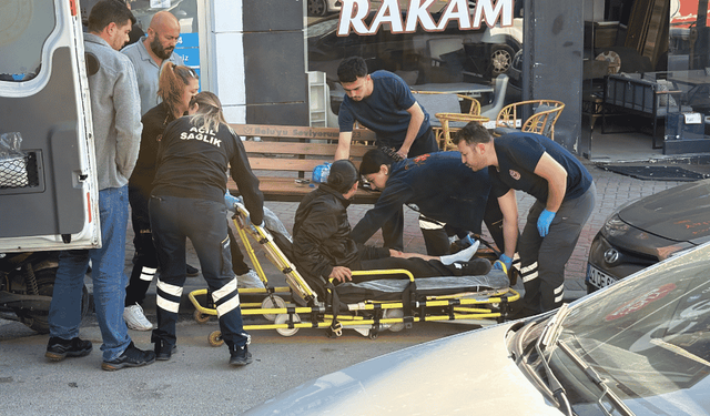 Kavşakta yol vermeyen otomobil kazaya neden oldu