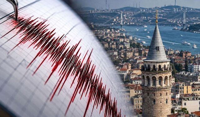İstanbul’da da hissedilen bir deprem meydana geldi