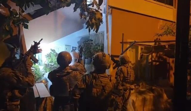 Şafak operasyonu çok sayıda şüpheli gözaltında