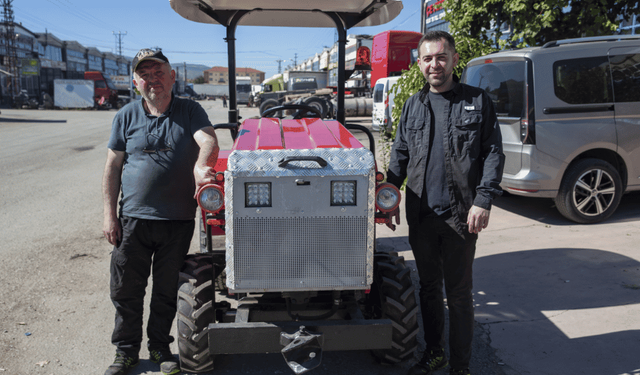 Tornacı baba oğul hurdalara can verdi