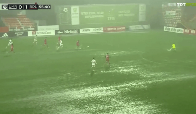 Ümraniyespor-Boluspor maçı ertelendi