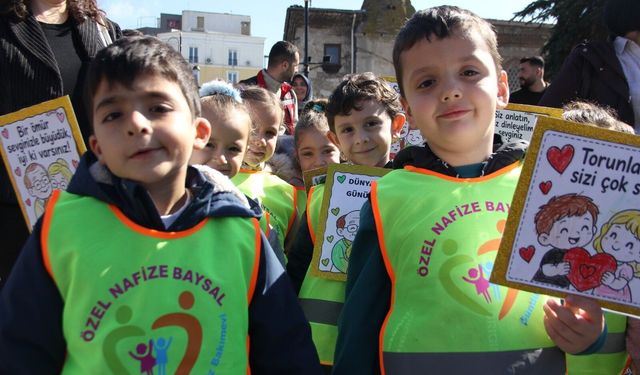 Bolu'da 1 Ekim Dünya Yaşlılar Günü için farkındalık yürüyüşü düzenlendi
