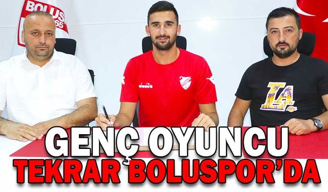 GENÇ OYUNCU TEKRAR BOLUSPOR’DA