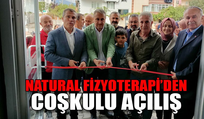 Natural Fizyoterapi’den coşkulu açılış