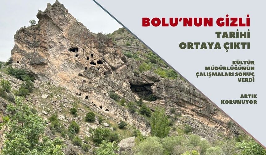 Bolu'da tarihi duvar kalıntıları, koruma altına alındı