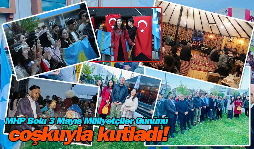 MHP Bolu 3 Mayıs Milliyetçiler Gününü coşkuyla kutladı!