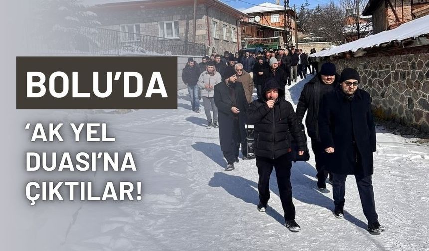 Baharın gelişini müjdeleyen Ak Yel Duası’na yüzü aşkın kişi katıldı