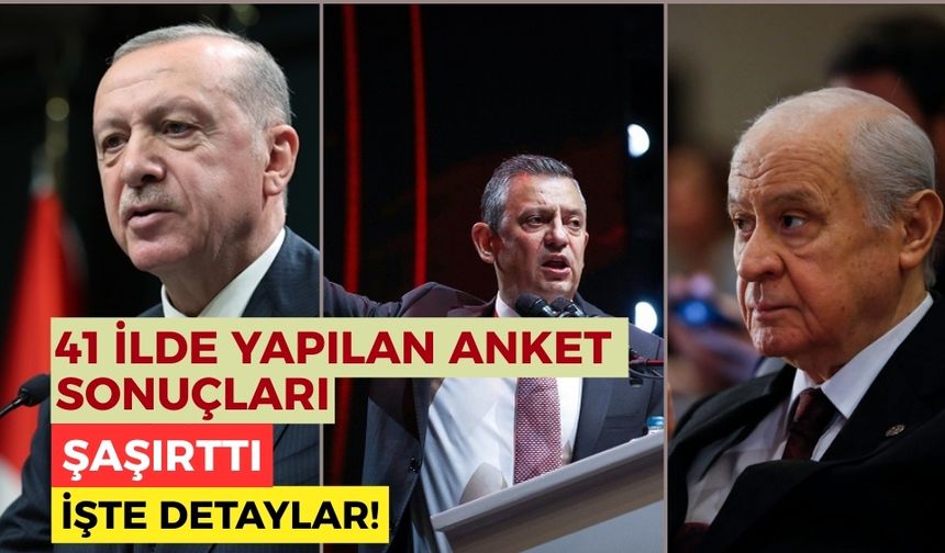 41 ilde yapılan ankette dikkat çeken sonuçlar! Zafer Partisi, İYİ Parti'yi geçti