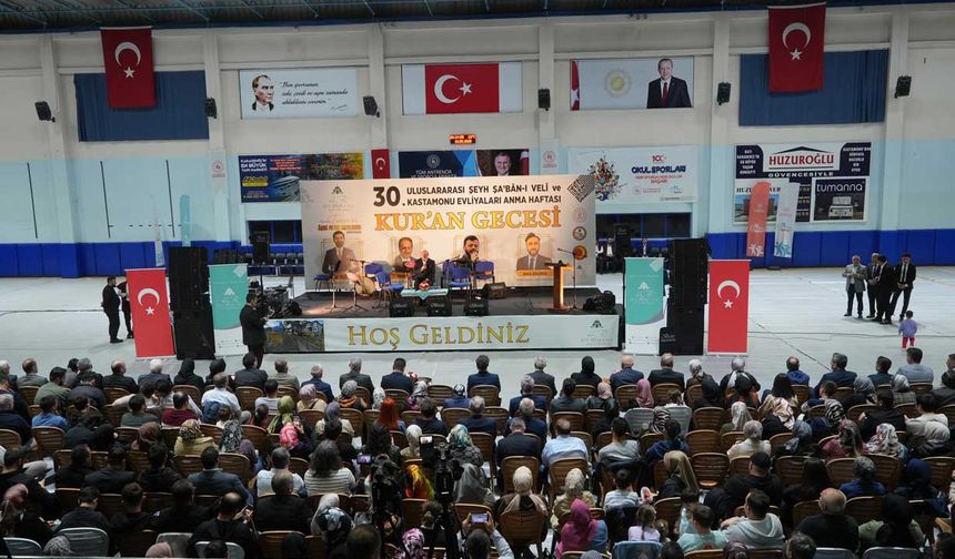 Şeyh Şaban-ı Veli "Kur'an Gecesi" ile yad edildi