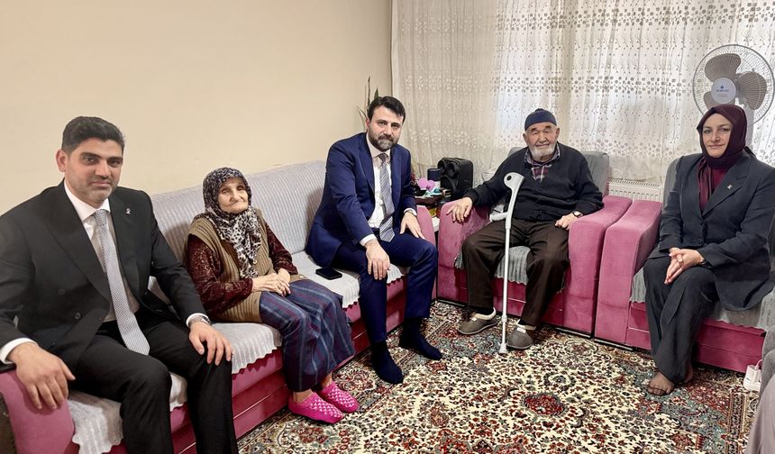 AK Parti Karabük heyetinden ev ziyareti