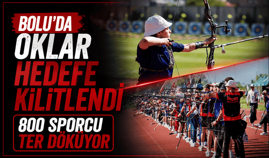 800 sporcunun katıldığı okçuluk şampiyonası başladı