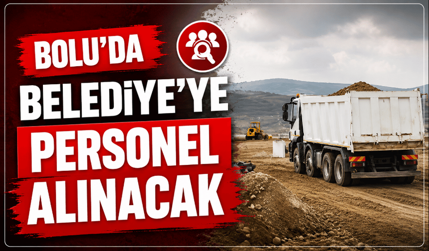 Belediye’de çalışmak isteyenlere müjde